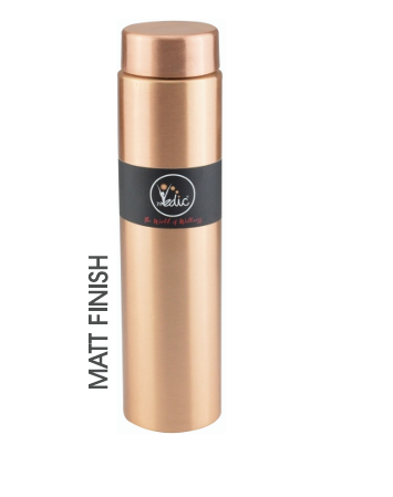 Slim Matt Finish Copper Bottle