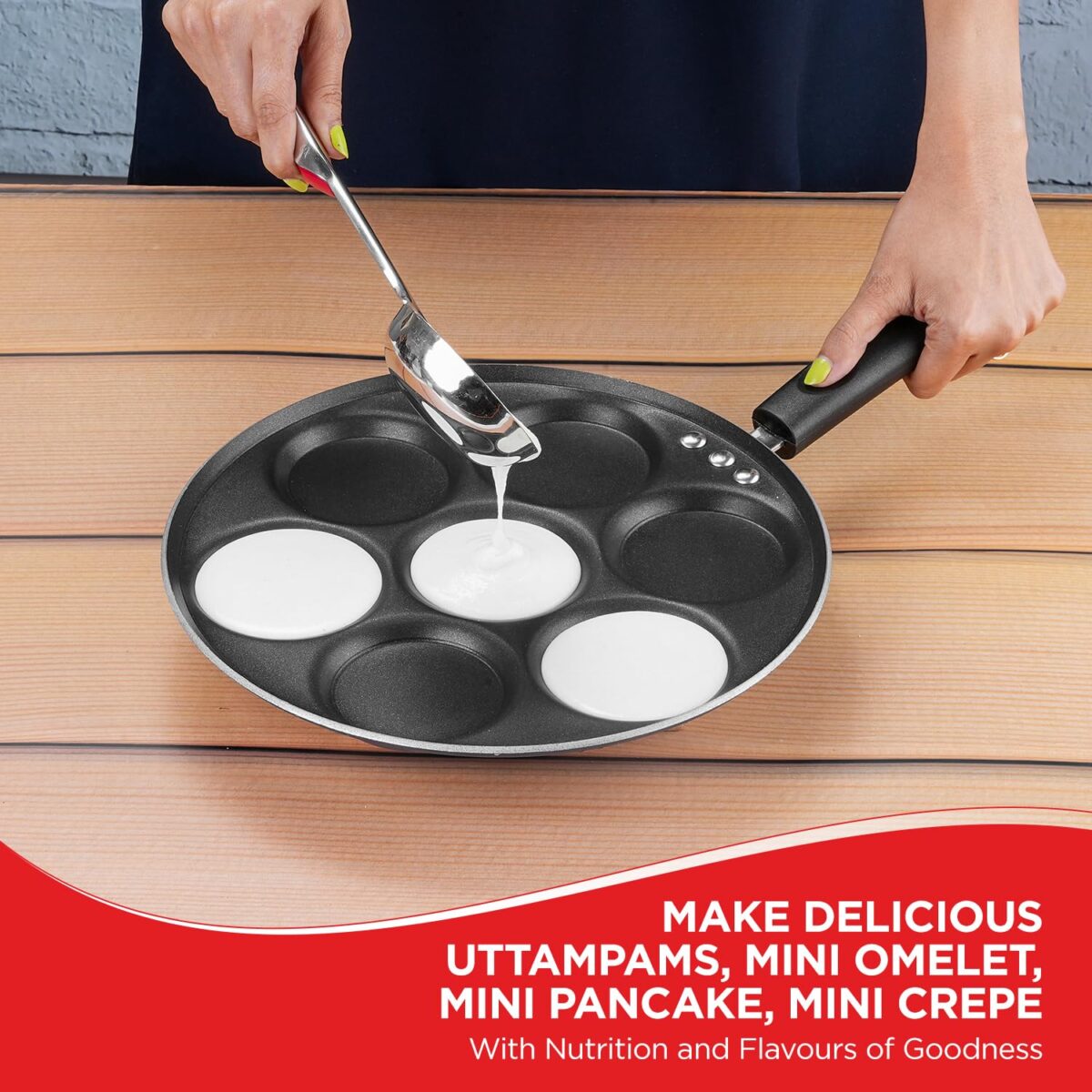 Vinod Mini Uttapam Pan